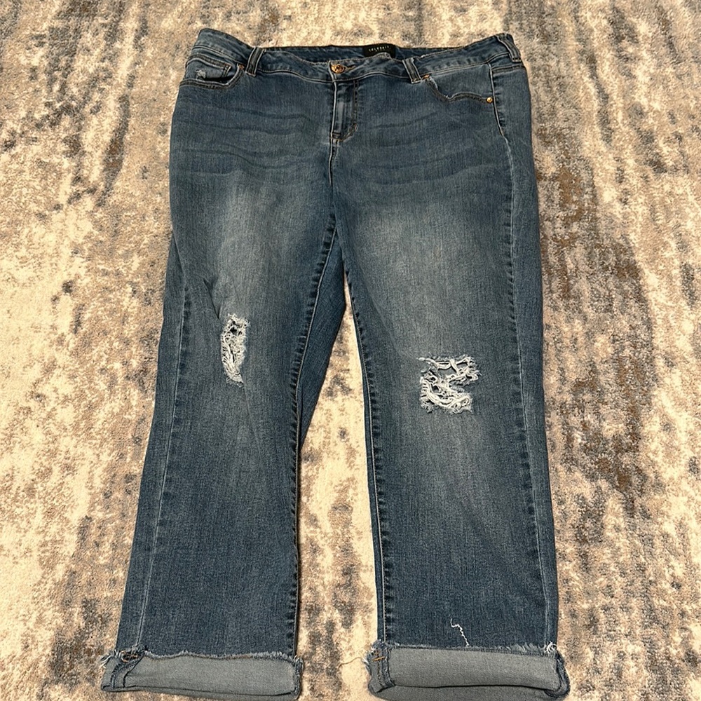 Celebrity Pink Straight Jeans